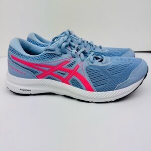 Asics Women's Amplifoam. Light Blue. Everyday Comfort Sneakers. Women’s size 9.5